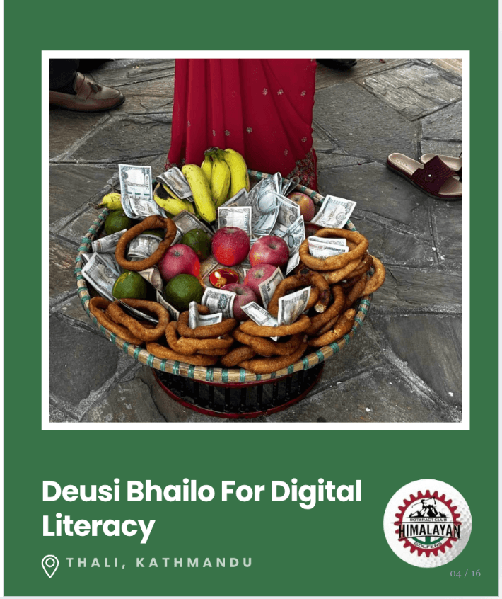 Deusi Bhailo for Digital Literacy