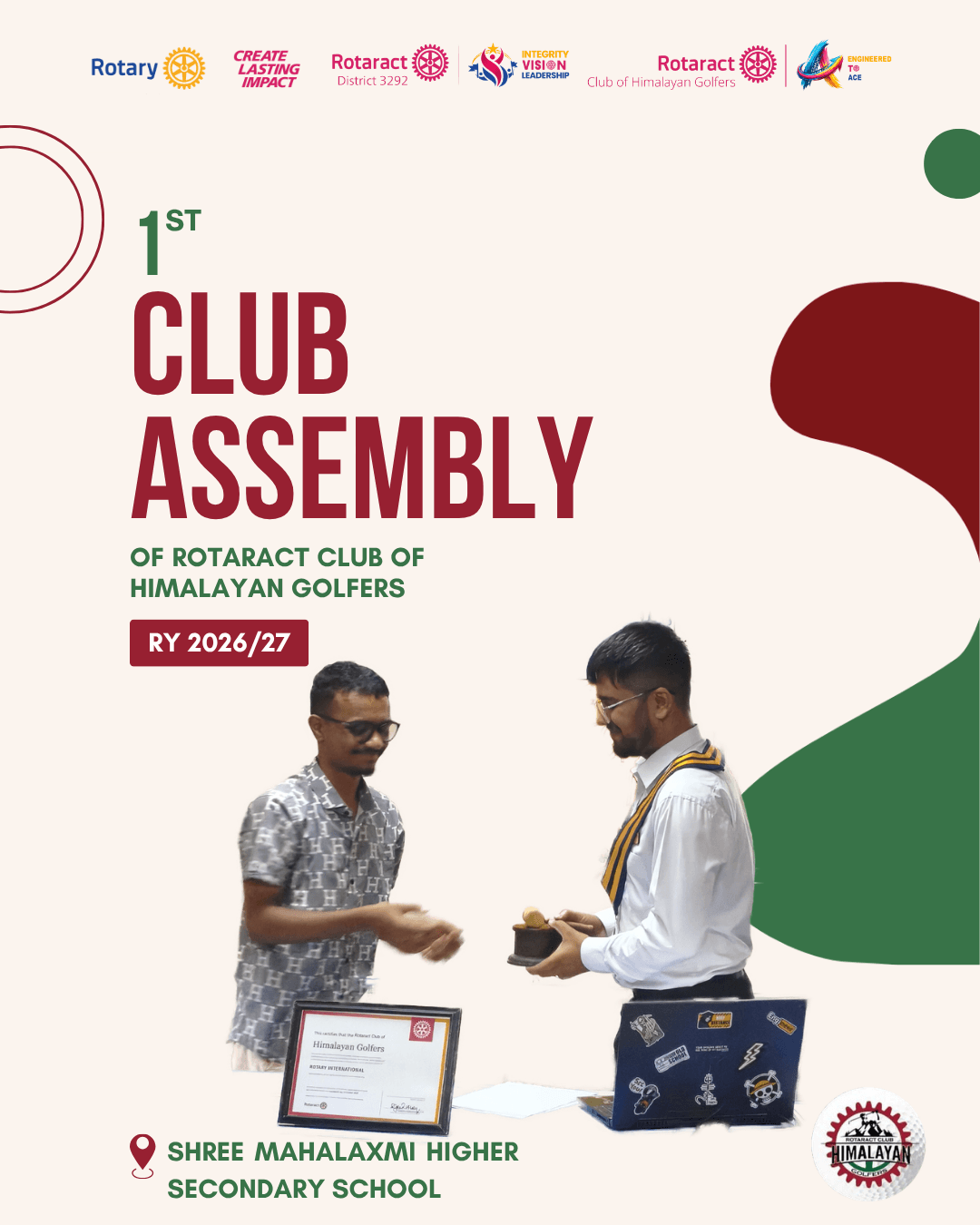 1st Club Assembly – RY 2026/27