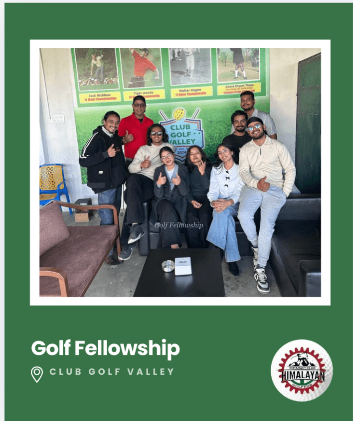 Monthly Golf Fellowship